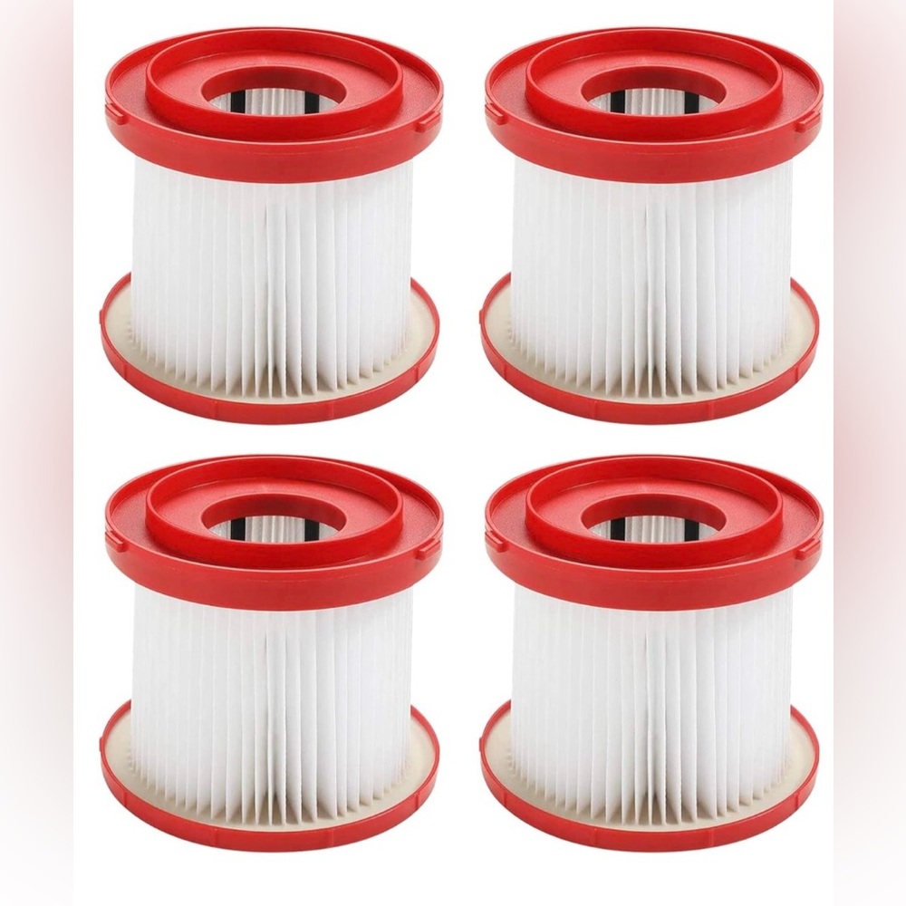 NEW Filter- HEPA Wet Dry Vacuum Filter COMPATIBLE with Milwaukee VAC 4 pack